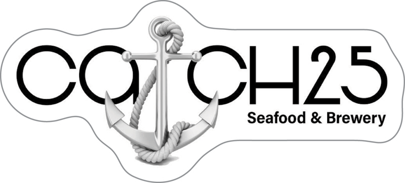 Catch 25 Seafood & Brewery logo