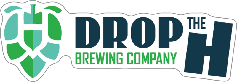 Drop the H Brewing Company Custom Sticker