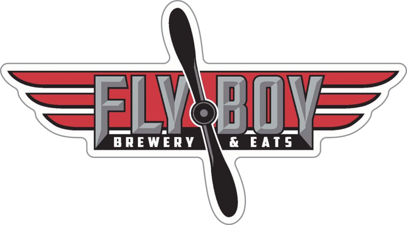 Fly Boy Brewery and Eats Custom Sticker