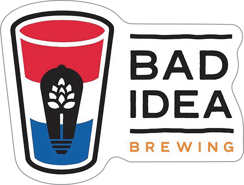 Bad Idea Brewing Company Custom Sticker