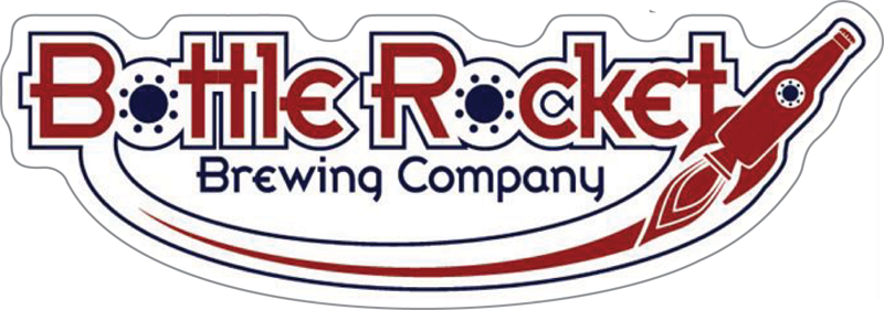 Bottle Rocket Brewing Company Custom Sticker