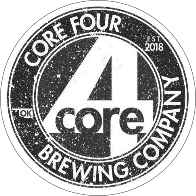 Core4 Brewing Company Custom Sticker