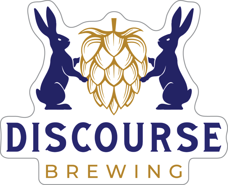 Discourse Brewing Custom Sticker
