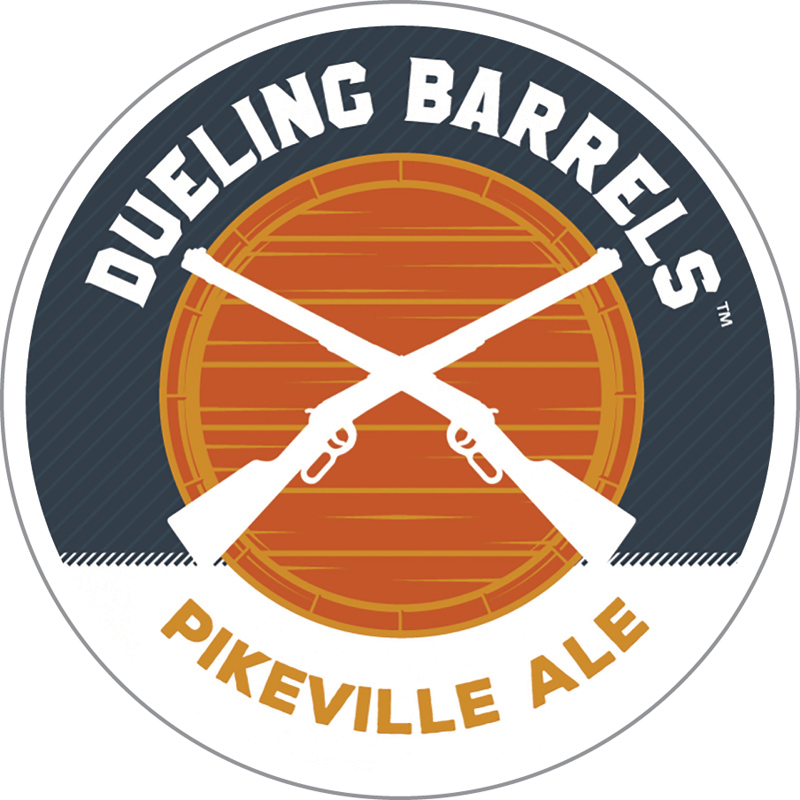 Dueling Barrels Custom Sticker