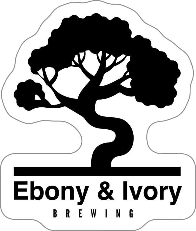 Ebony & Ivory Brewing Custom Sticker