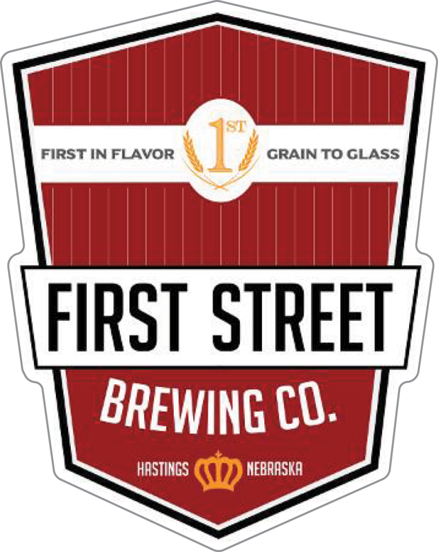 First Street Brewing Company Custom Sticker
