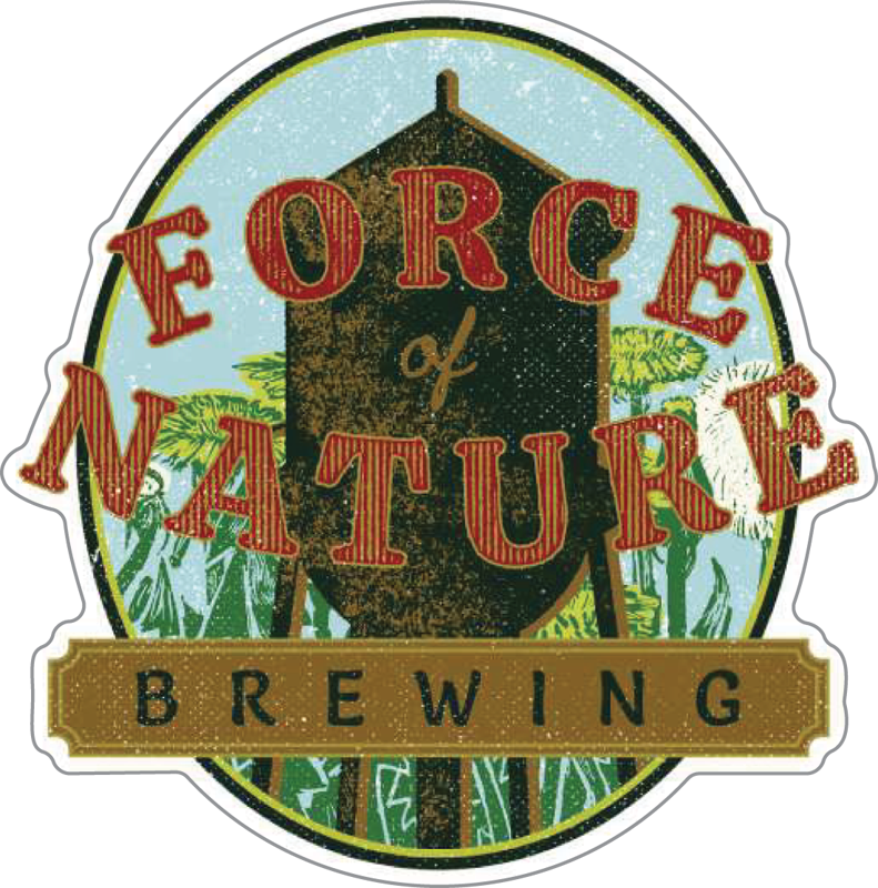 Force of Nature Brewing Custom Sticker