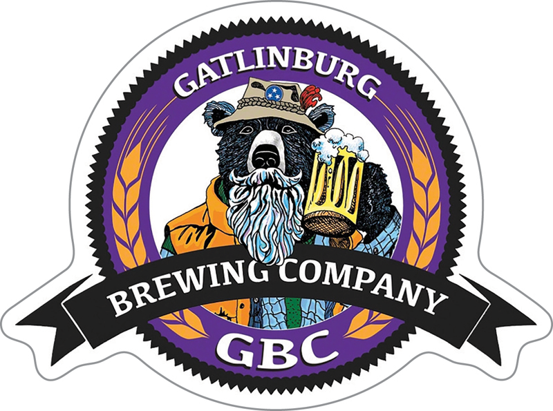 Gatlinburg Brewing Company Custom Sticker