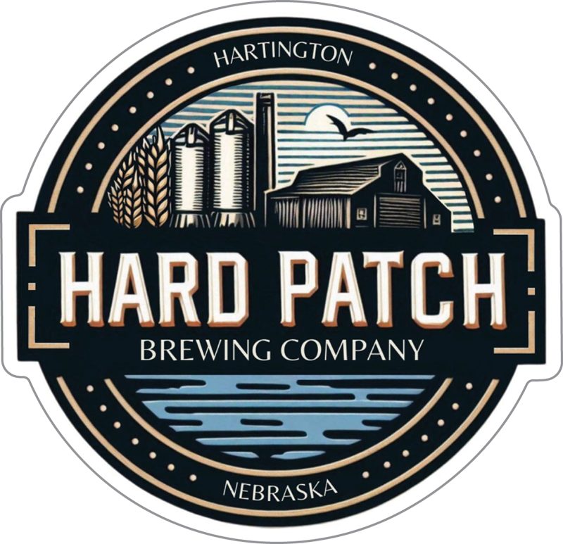Hard Patch Brewing Company Custom Sticker