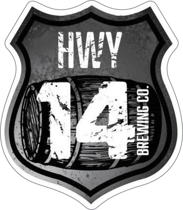 HWY 14 Brewing Co Custom Sticker
