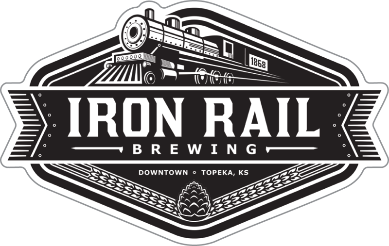 Iron Rail Brewing Custom Sticker