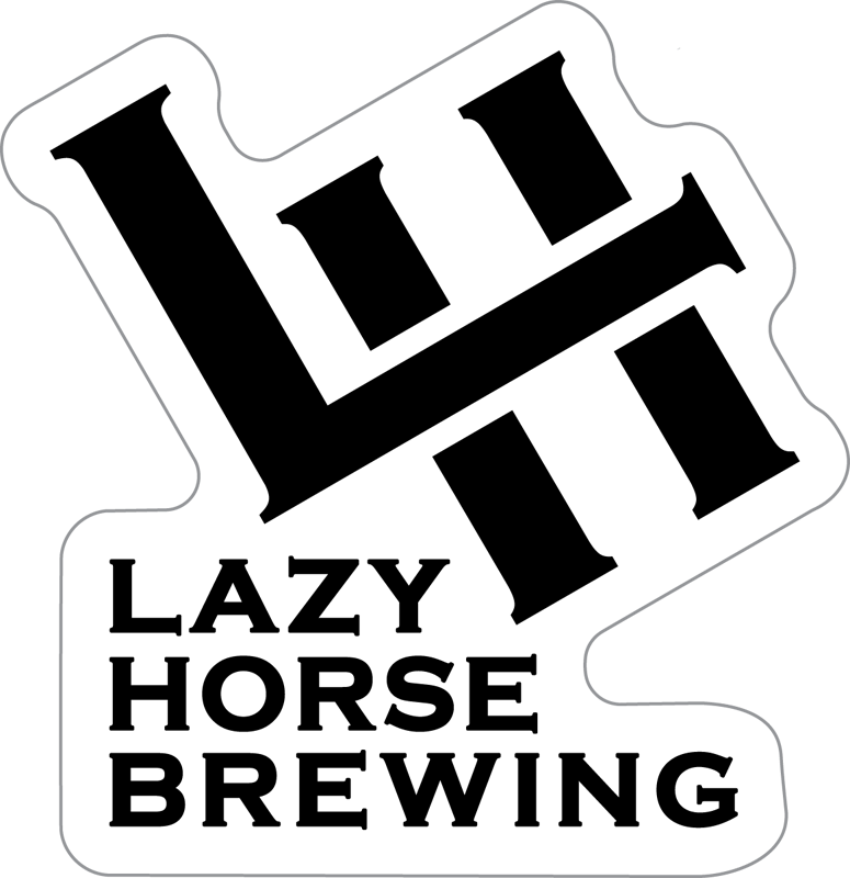 Lazy Horse Brewing Custom Sticker