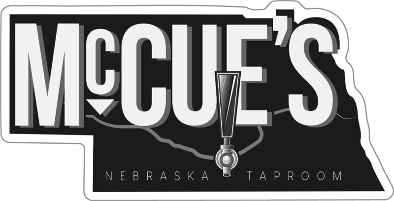 McCue's Nebraska Taproom Custom Sticker