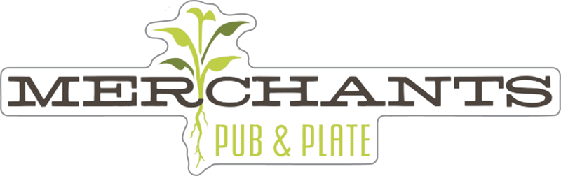 Merchants Pub & Plate Custom Sticker