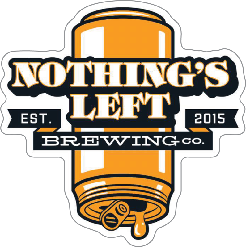 Nothing's Left Brewing Co. Custom Sticker