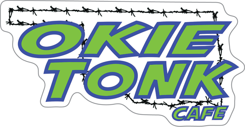 Okie Tonk Cafe Custom Sticker