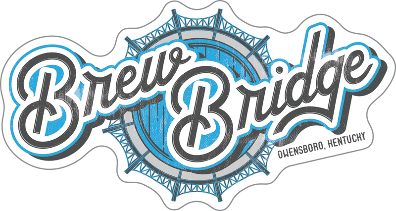 Brew Bridge Brewery Custom Sticker