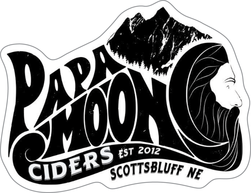 Papa Moon Custom Sticker