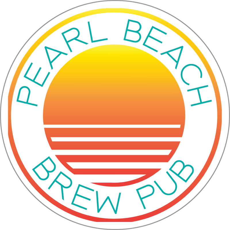 Pearl Beach Brew Pub Custom Sticker