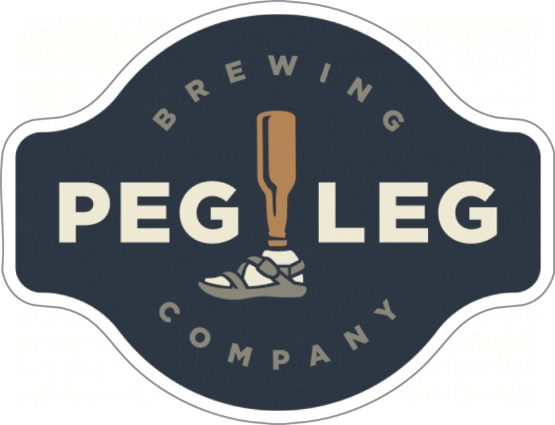 Peg Leg Brewing Custom Sticker