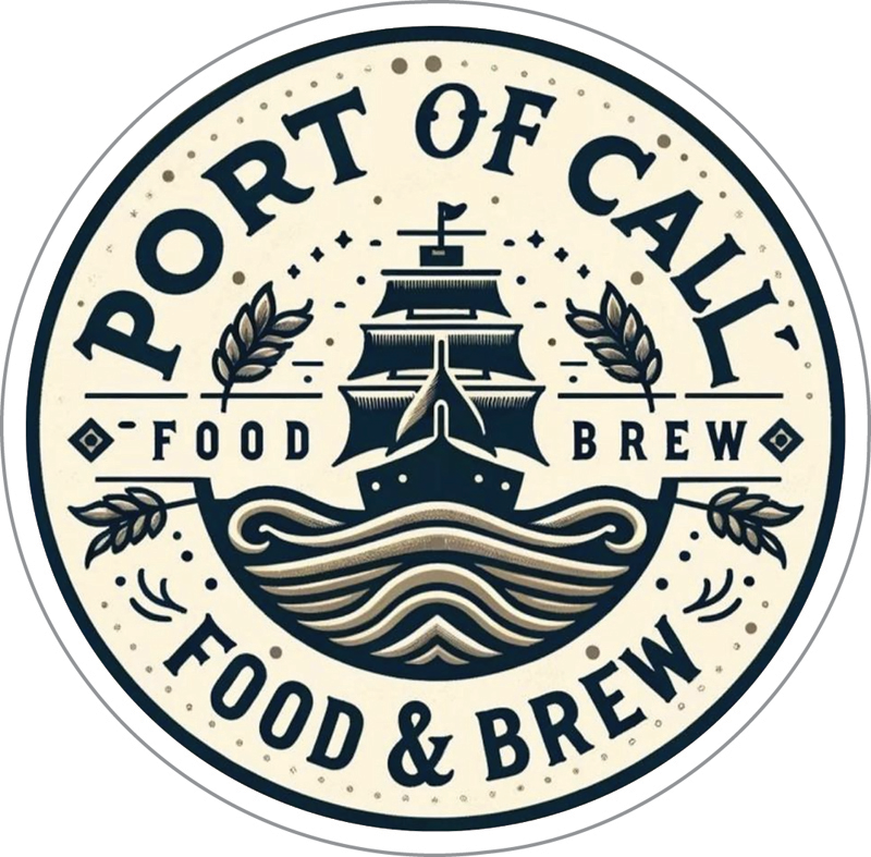 Port of Call Custom Sticker