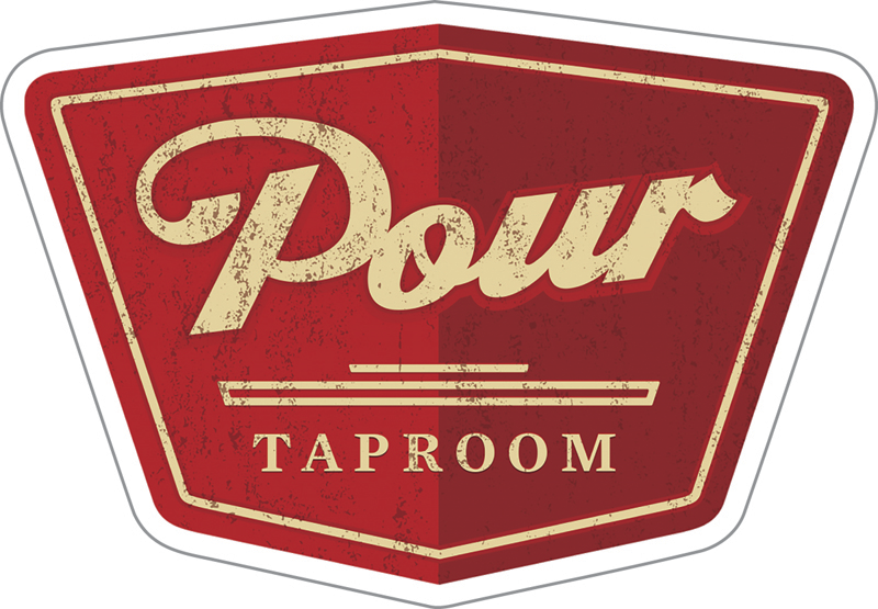 Pour Taproom: Charleston Custom Sticker