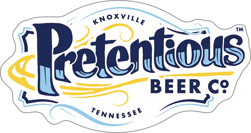 Pretentious Beer Custom Sticker