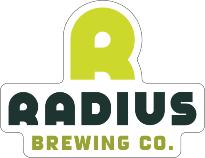 Radius Brewing Company 2 Custom Sticker