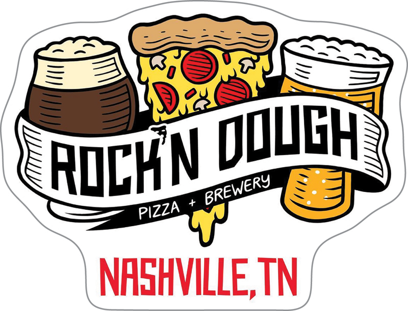 Rock'n Dough Custom Sticker