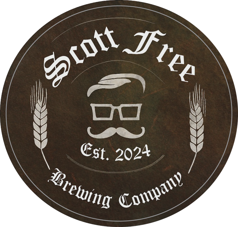 Scott Free Brewing Company Custom Sticker