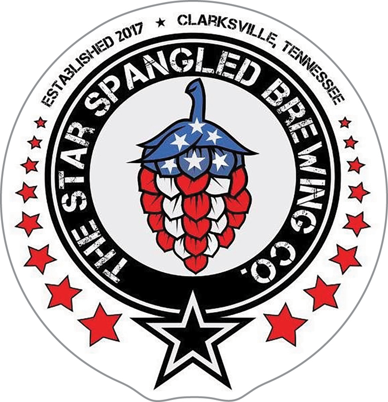 Star Spangled Brewing Custom Sticker