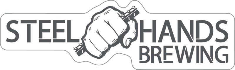 Steel Hands Brewing Custom Sticker