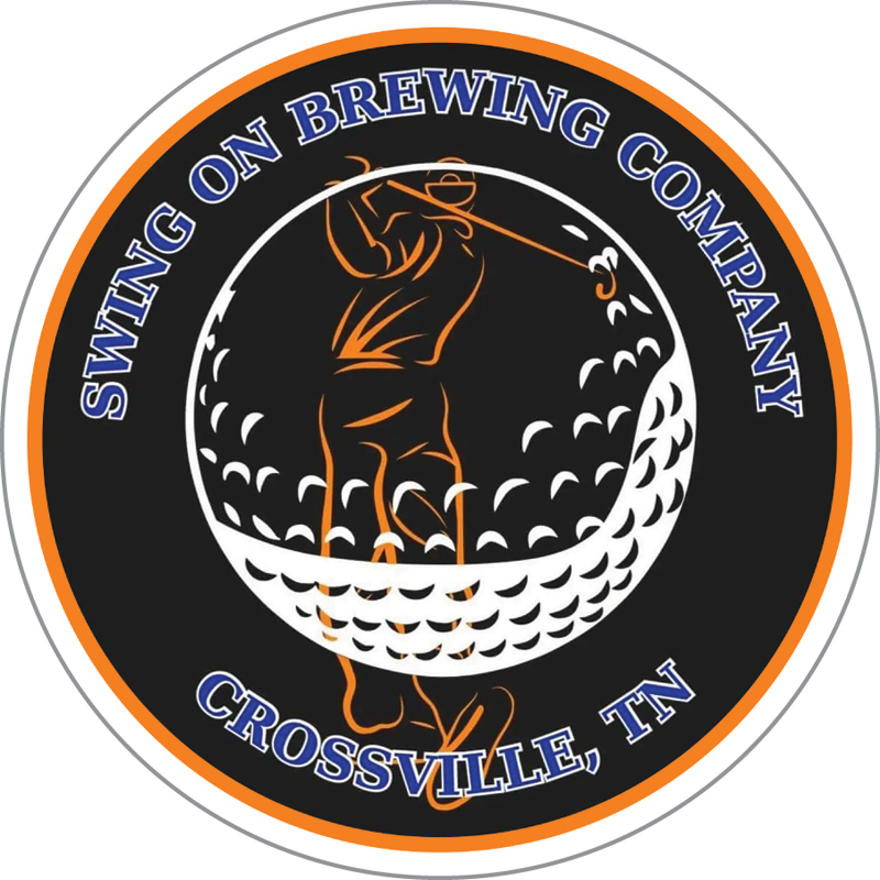 Swing On Brewing Custom Sticker