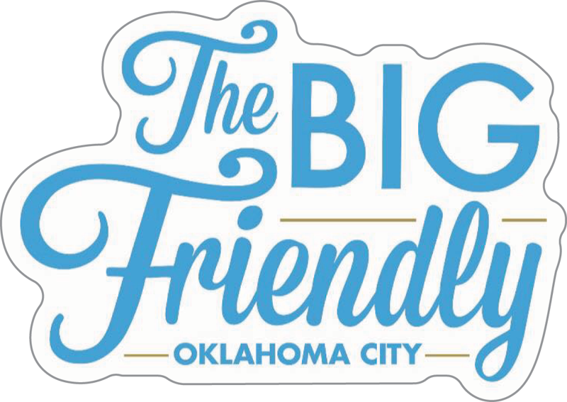 The Big Friendly Custom Sticker