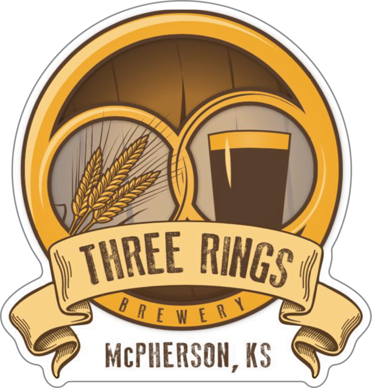 Three Rings Brewery Custom Sticker