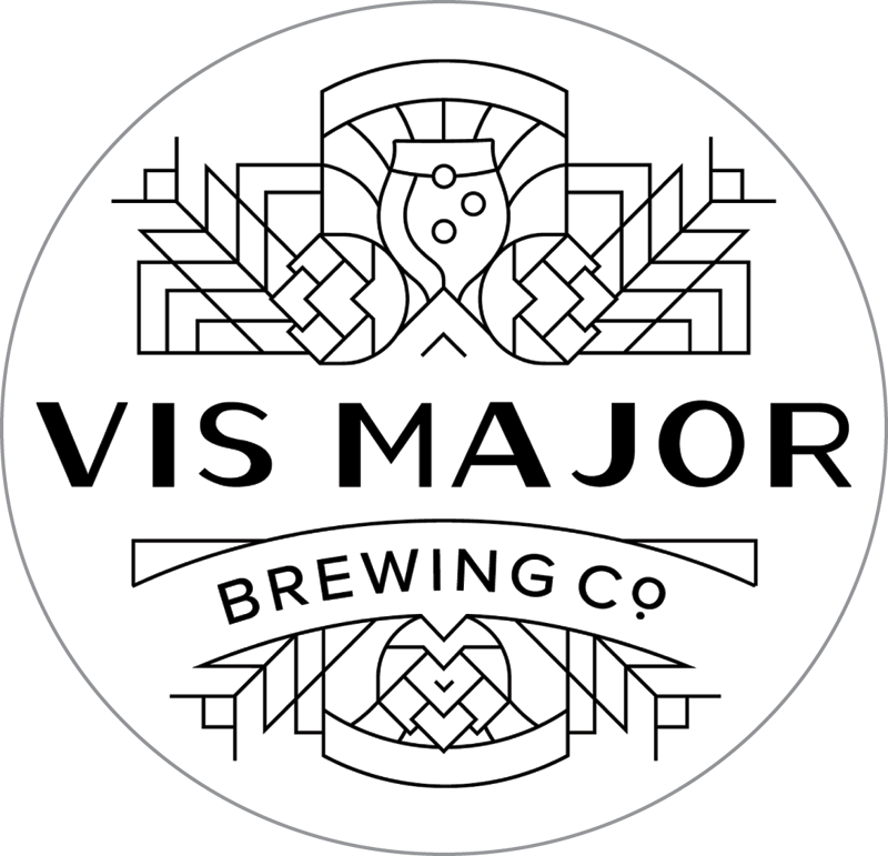 Vis Major Brewing Company Custom Sticker