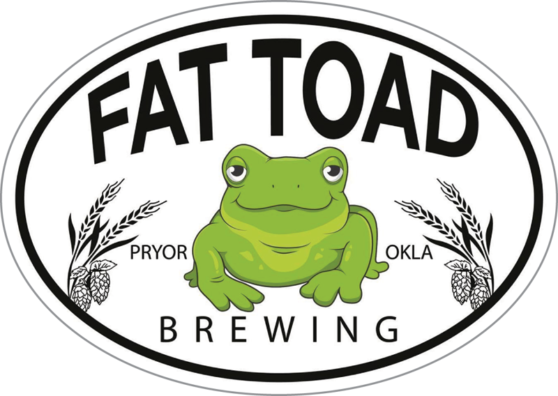Fat Toad Brewing Company Custom Sticker