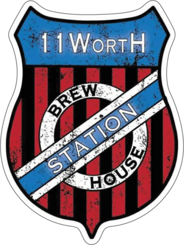 11Worth Station BrewHouse Custom Sticker