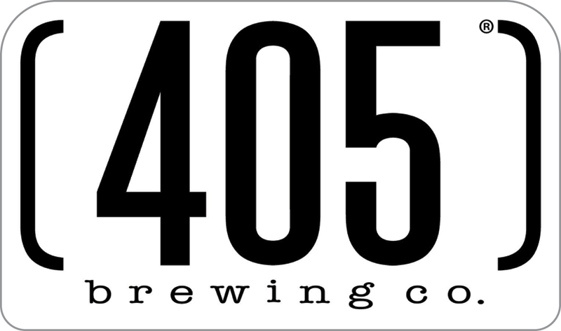 (405) Brewing Co Custom Sticker