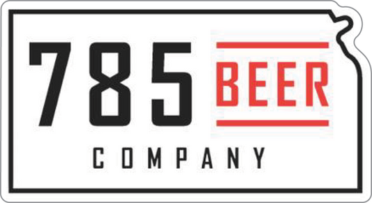 785 Beer Company Custom Sticker