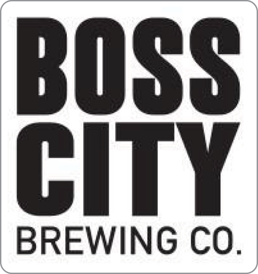 Boss City Brewing Co. Custom Sticker