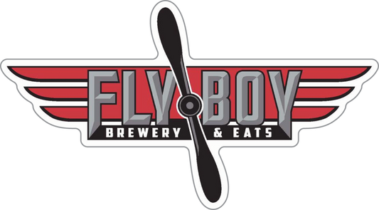 Fly Boy Brewery and Eats Custom Sticker