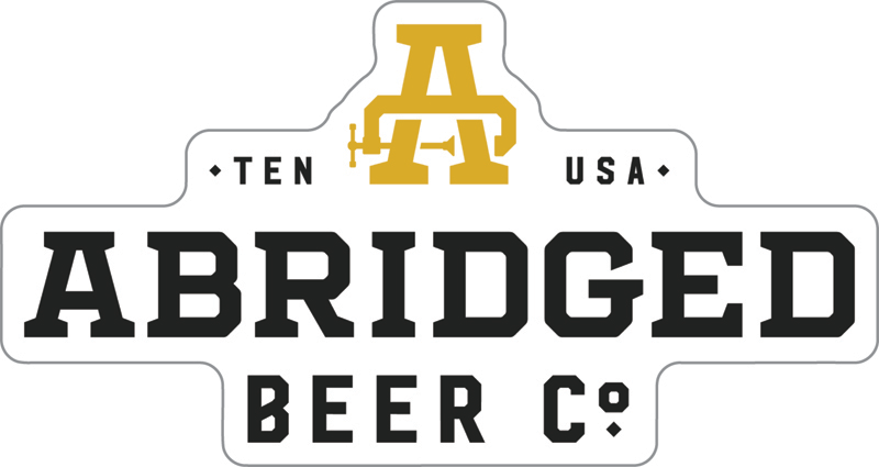 Abridged Beer Company Custom Sticker