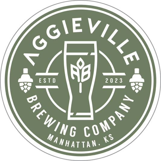 Aggieville Brewing Company Custom Sticker