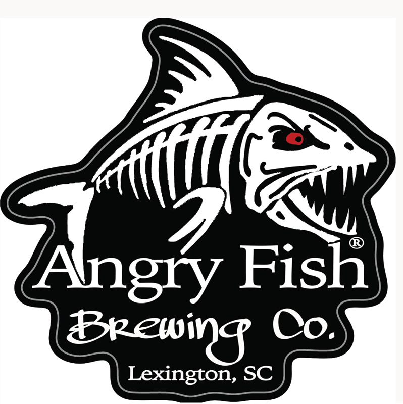 Angry Fish Brewing Custom Sticker
