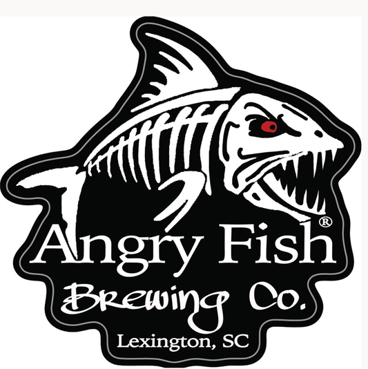 Angry Fish Brewing Custom Sticker