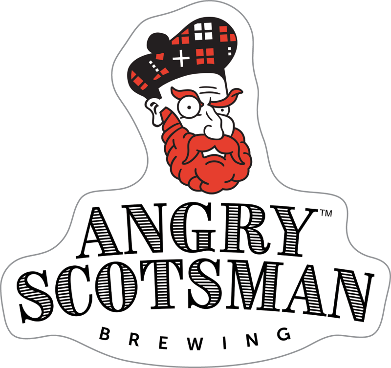 Angry Scotsman Brewing Custom Sticker