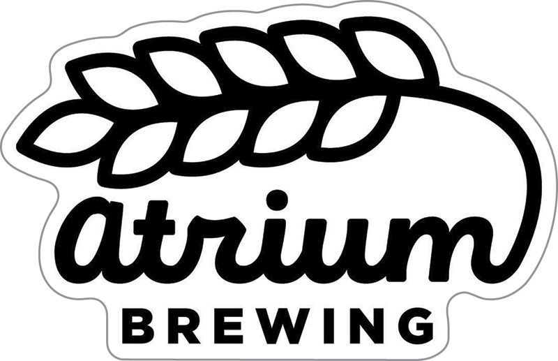 Atrium Brewing  Custom Sticker