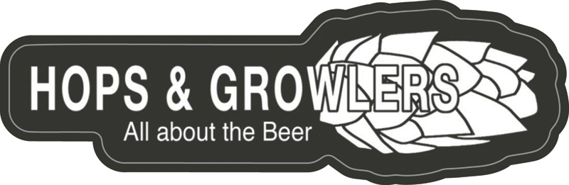 Hops and Growlers logo
