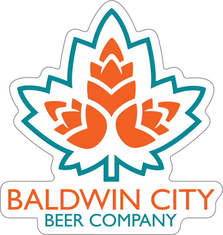 Baldwin City Beer Company Custom Sticker
